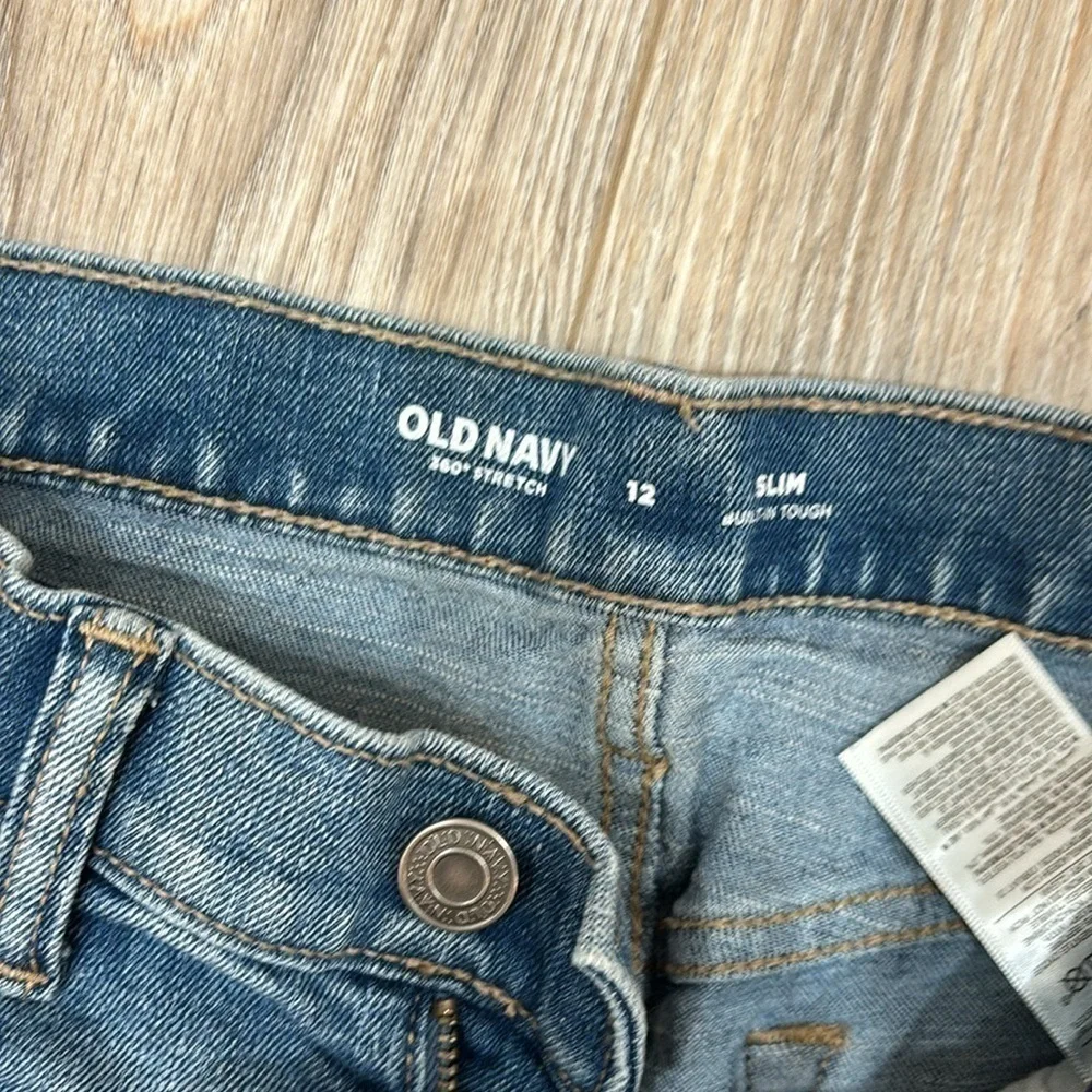 Old Navy bundle of jeans size 8-12 boys 3 pairs